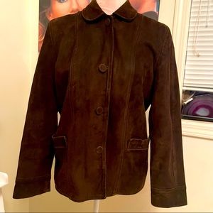 Vintage Brown Suede - Excellent Condition - Size Large